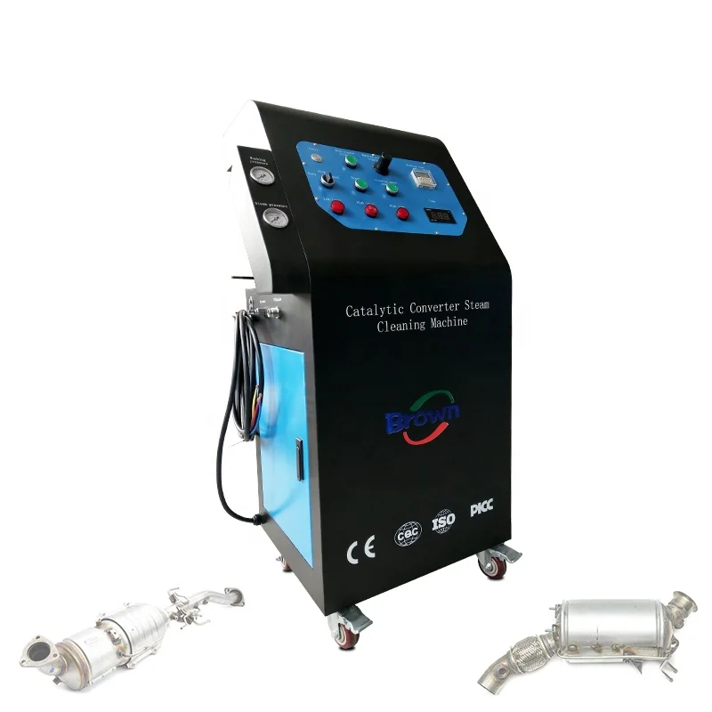 
High temperature catalytic converter carbon clean machine DPF steam cleaning machine 