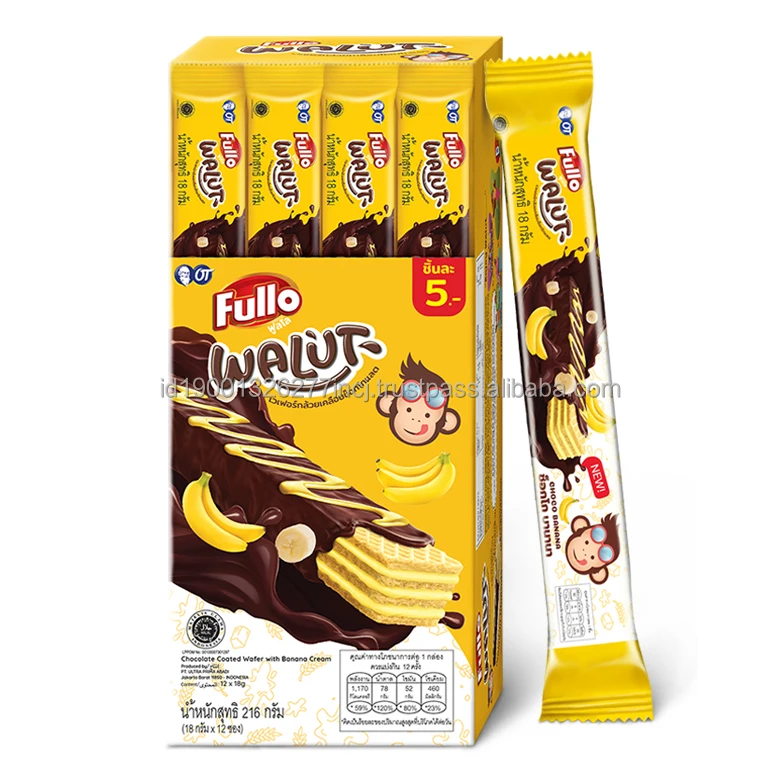 Банановые бисквитные вафли Tango Walut Choco прямоугольные Сэндвич вафли со вкусом шоколада 2 47 кг хороший бисквит хрустящий нормальный