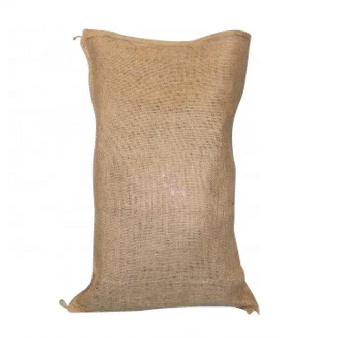 High Quality Natural Jute Burlap Bag Sack Factory Custom Jute Bag Rice Grain Seed Agricultural Packaging Bags from Bangladesh