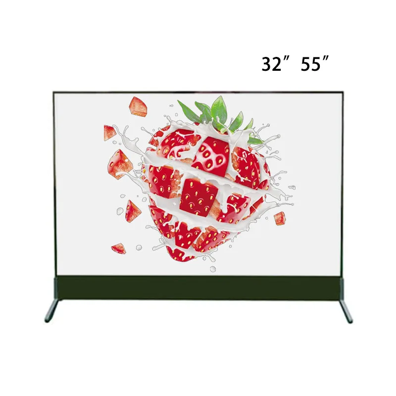 New Size 32Inch Transparent Oled Display Touch Screen Ultra Thin See Through Oled Transparent Screen