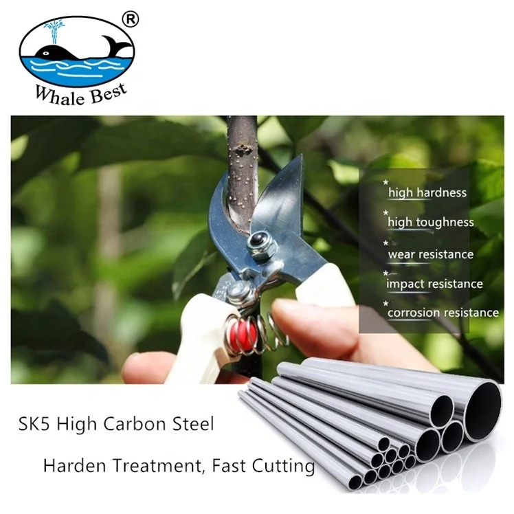 15mm SK5 High Carbon Steel cutter ratchet pruner