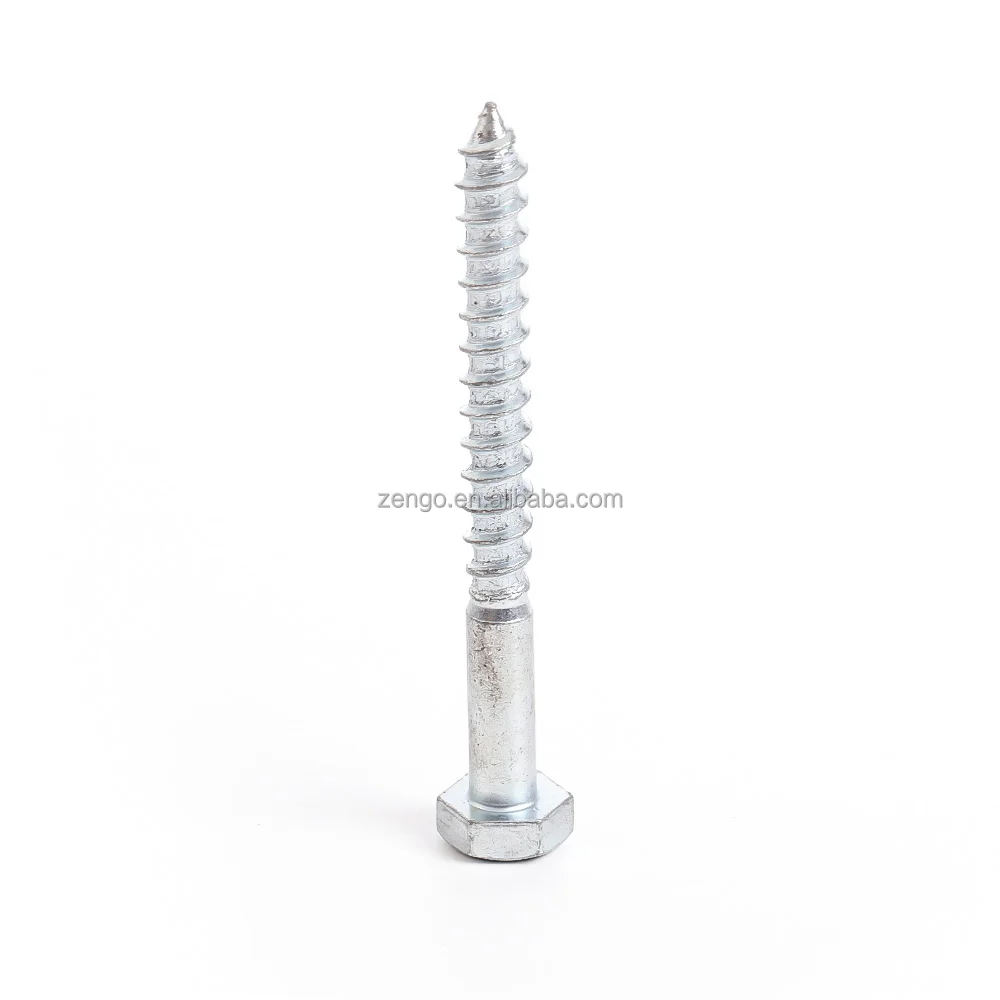 China Factory Wholesale High Quality Widely Used Stainless Steel Hex Head Wood Screw Universal Fasteners