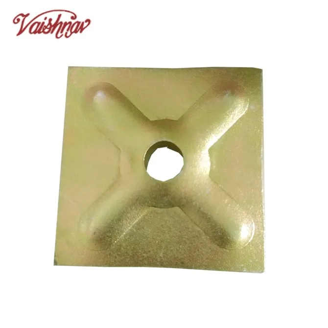 Industrial Design Building Formwork Plate Tie Rod Construction Formwork Concrete Wing Nuts Steel Waller Plate