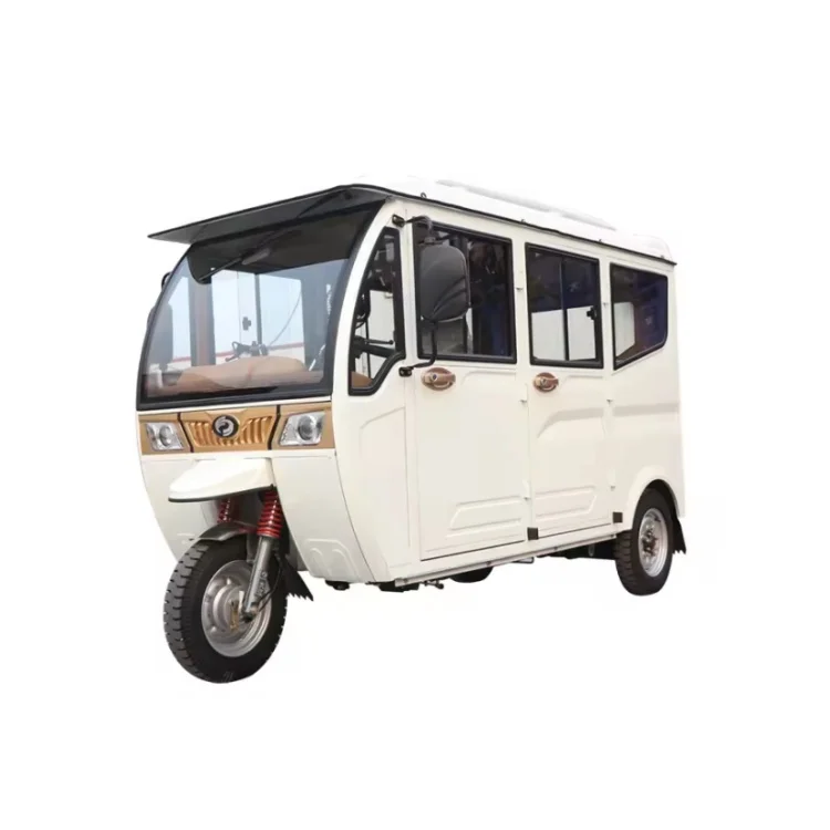Manufacturer price electric trike Enclosed 5 doors 3 wheel delivery car with low price