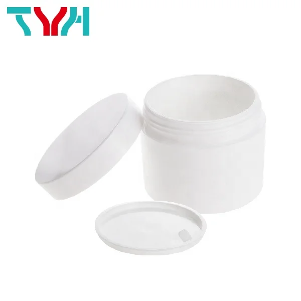 150ml PP Plastic Round Empty Cream Jar in Double Wall With PP ABS Screw-on Cap Lid (PB150)