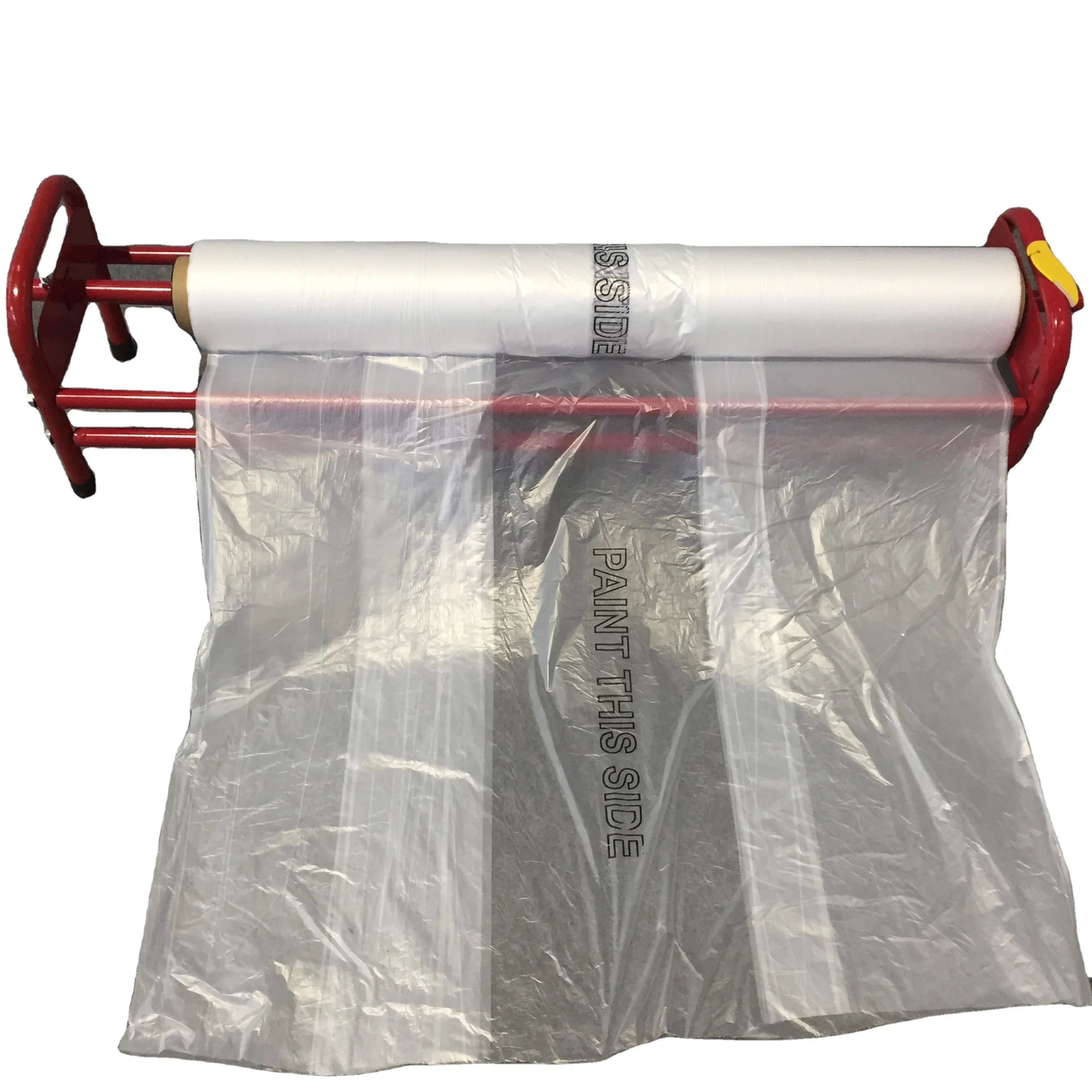 Самоклеивающе электростатическое опрыскиваемое пластиковое покрытие