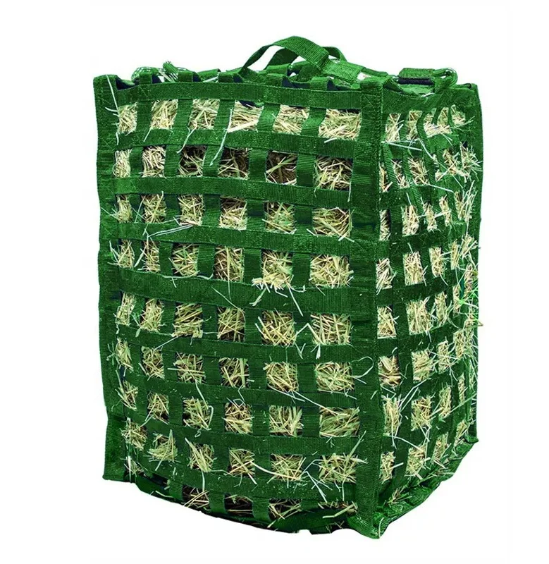 High Quality Cheap Slow Feed Horse Hay Bag Horse Feed Bag with Custom logo