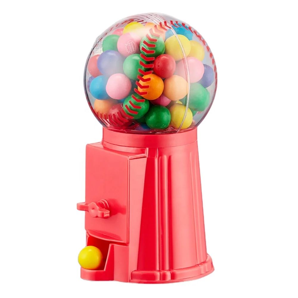Kwang Hsieh Baseball Shaped Plastic Mini Snack Candy Dispenser