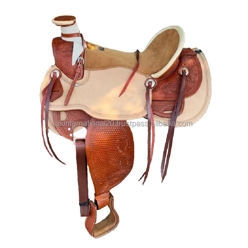 Professional Grade Western Leather Saddle Western Leather Saddle for the Confident Rider Manufacturing From India