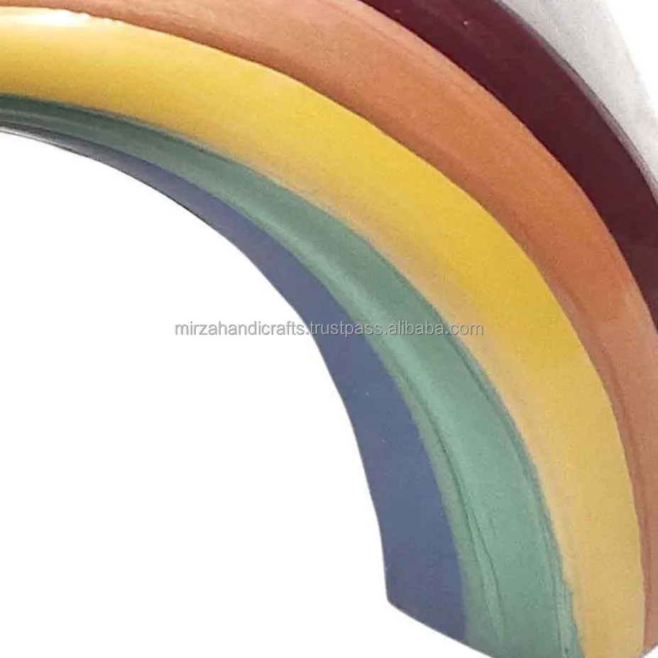 Adult Funeral Memorial Rainbow Cremation Urns for Human Ashes Brass Handcrafted Urn