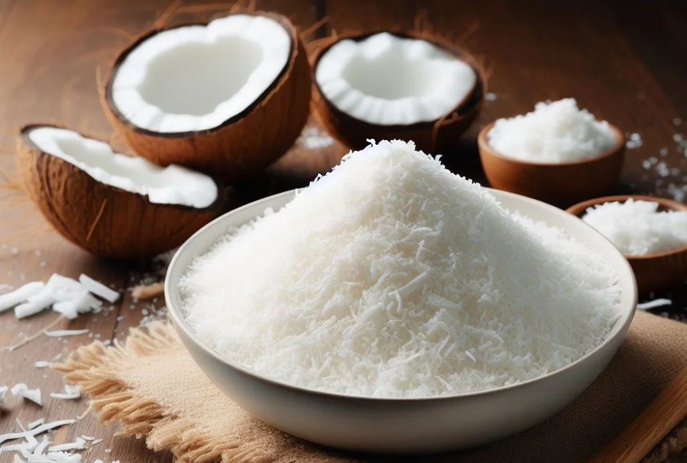 DRY COCONUT NATURAL HIGH FAT LOW DESICCATED COCONUT AVAILABLE  BEST PRICE EXPORT FROM VIET NAM /// MARY