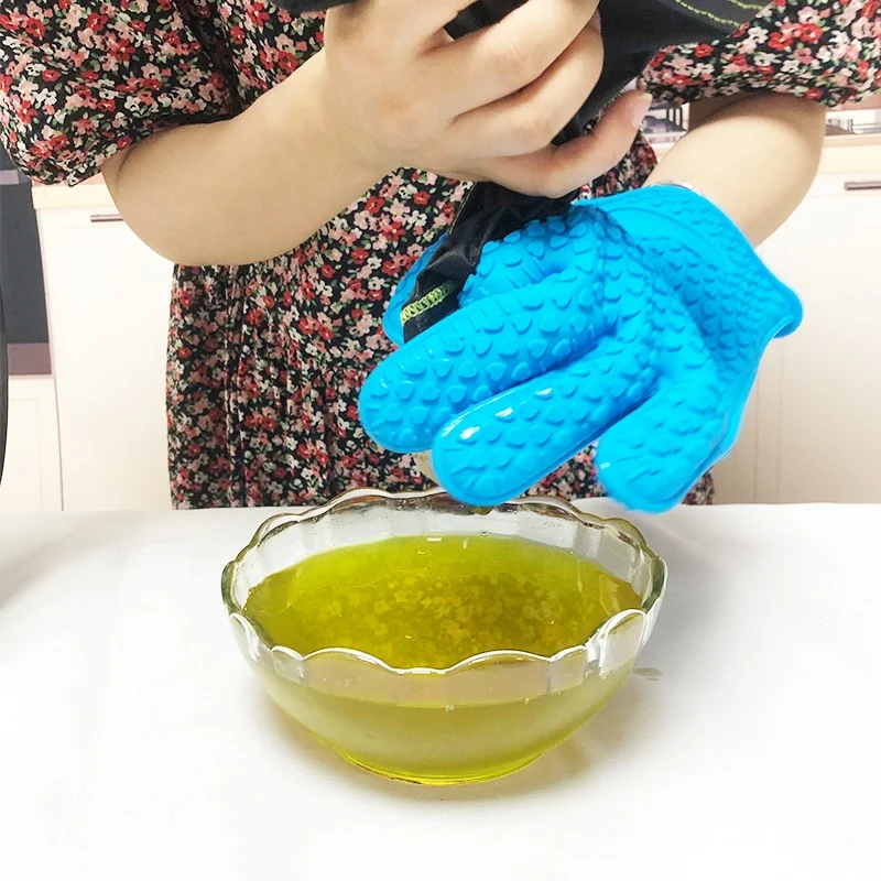 Силиконовые перчатки для микроволновой печи