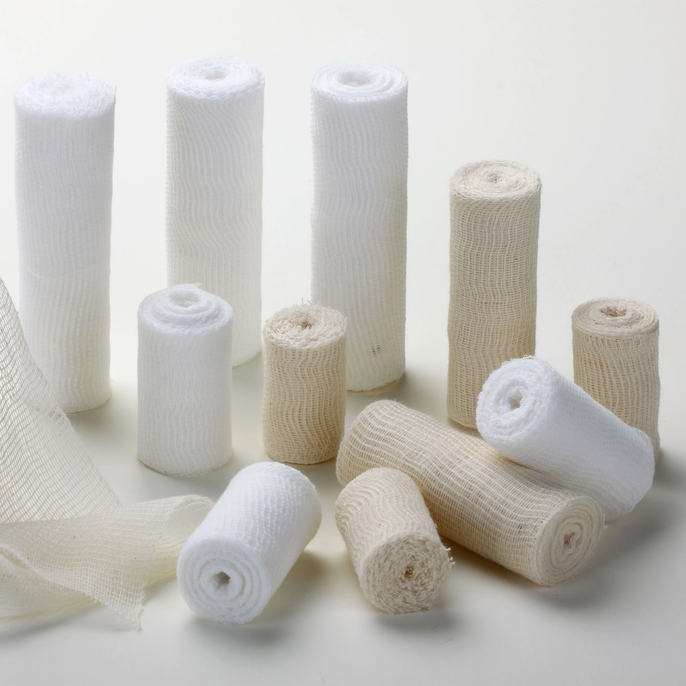 First Aid Products Flexible Rolled Gauze Dressing for Minor Wound Care, Sterile Kling Rolls