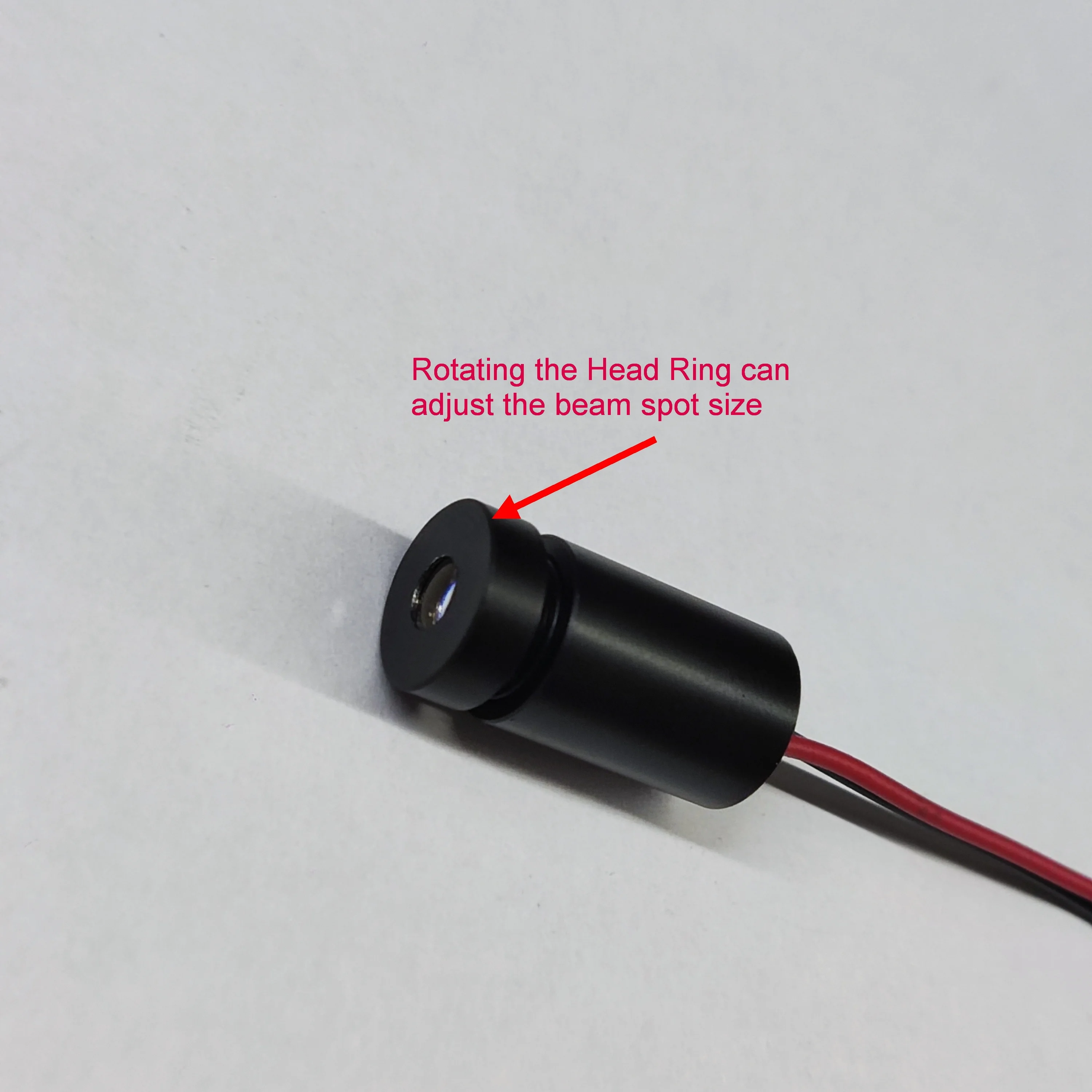 High power 650nm 10mw  red laser Dot Round beam sensor diode module for laser graver and marking application