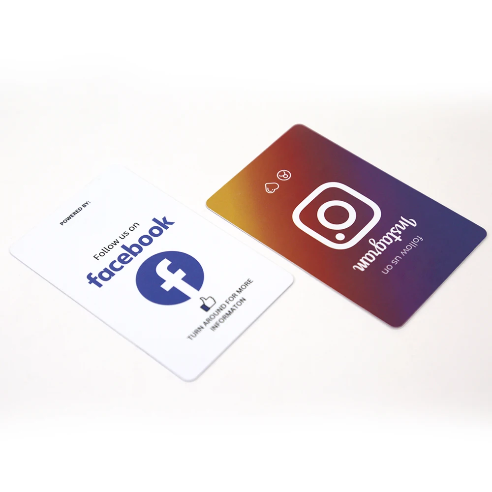 YTS Custom series printing Smart NFC Rfid Google reviews google play gift business  access control cards