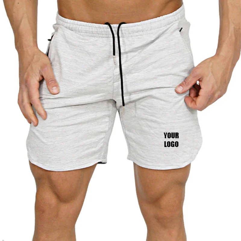 Custom Brand short pants Sweatpants mens shorts Calf-Length Fitness Bodybuilding gyms Joggers workout Shorts