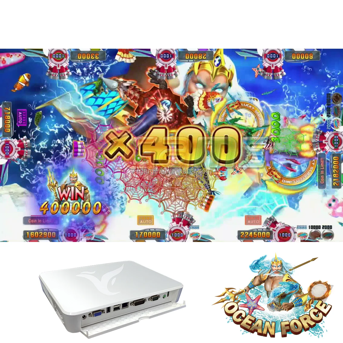 VGAME Game Shooting Fish Ocean Force Fish Game