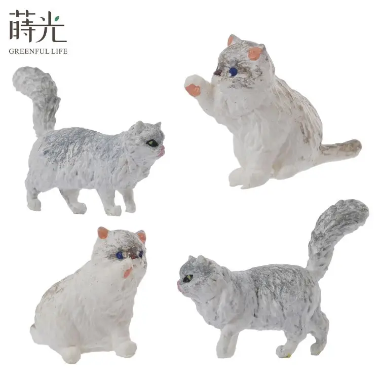 [2.9] DIY Cats Decoration Mini Garden Decor Terrarium Accessories  Miniature Resin Figurines