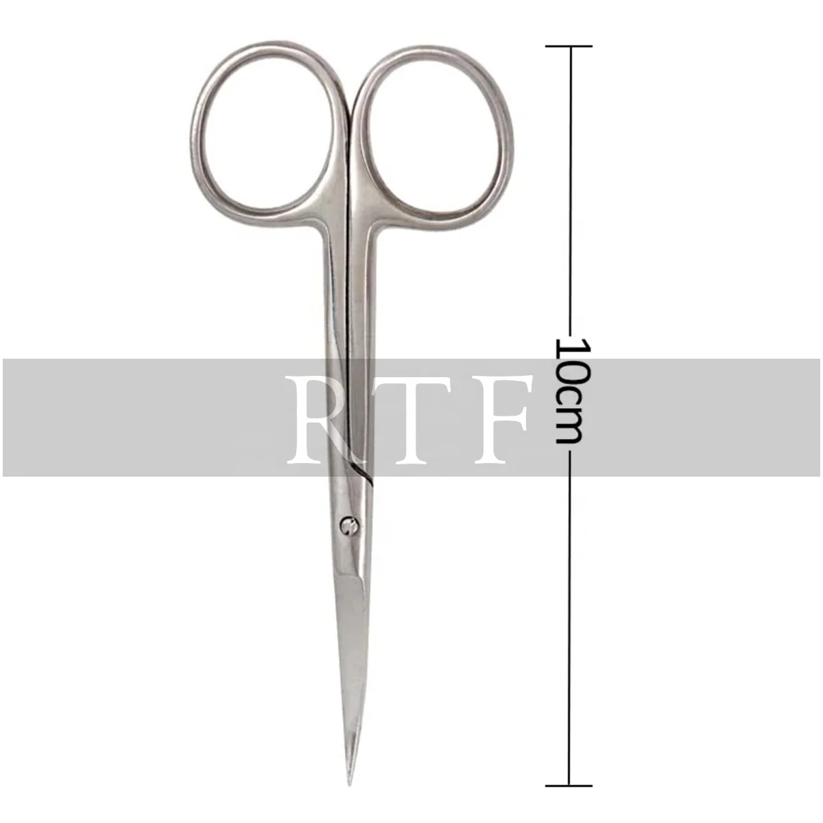 Surgical Stainless Steel Iris Scissors Straight and Curved Tip Dental Surgery Shears 10cm Medical Instruments
