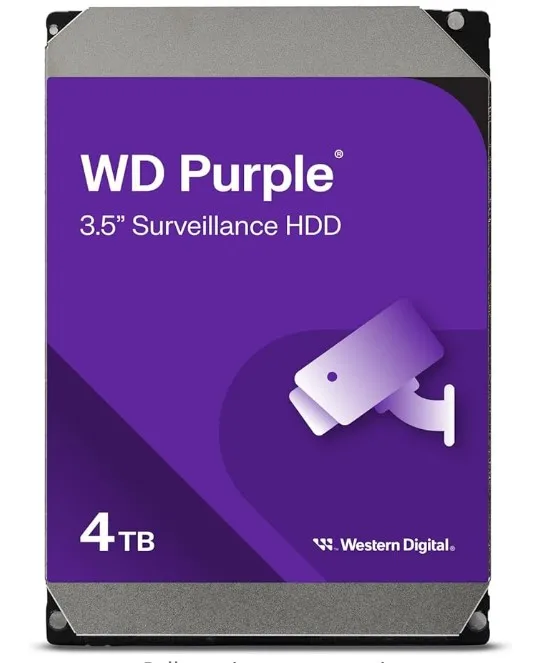 Purple 6TB HDD SATA 5400 Rpm 256MB Cache Monitor CCTV With DVR Hard Drive WD60PURZ with good price in stock