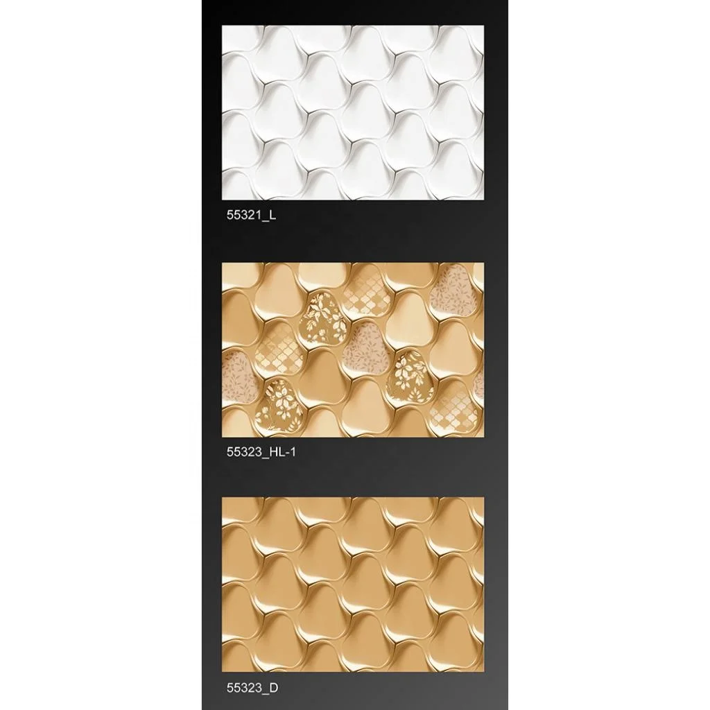 30x45cm Best Looking 3D Glazed 12x18 Wall Tiles for Interior Kitchen and Bathroom 300x450 mm from Indian Ceramic Tile Factory