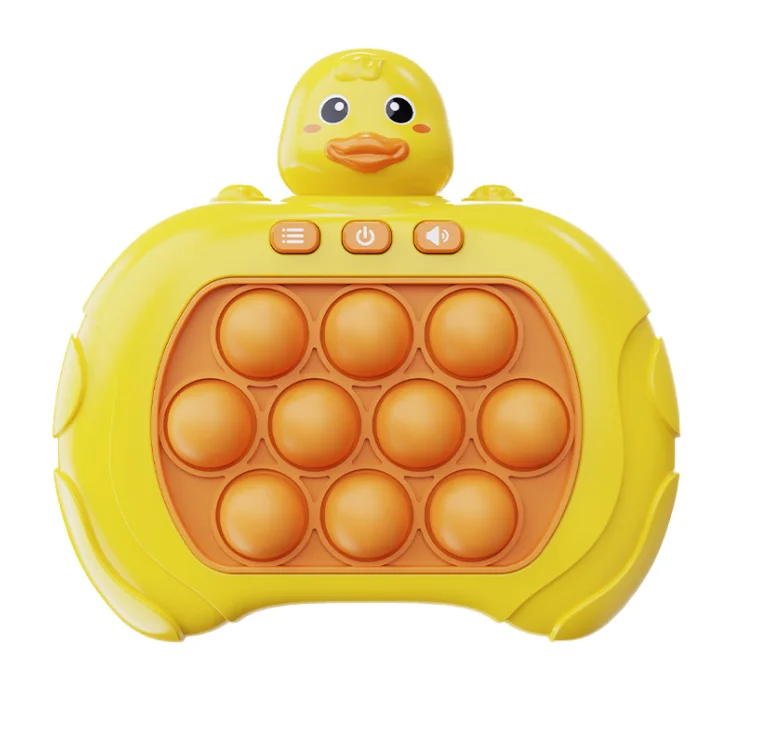 Portable Whacking Machine Keychain Whack-A-Mole Game Decompression Educational Toys for kids