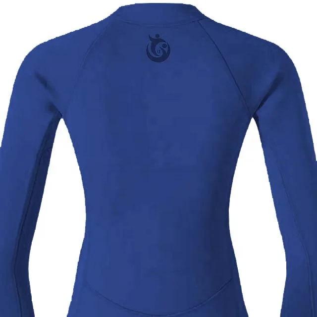 Custom Neoprene Colorful One-Piece Dive Wetsuit 2mm Thick Waterproof Surf Diving Suit with Printed Style Long Length