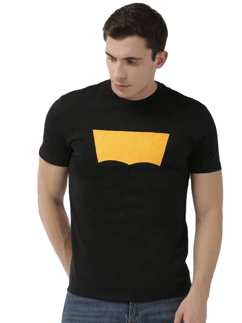 Top Selling Custom Printed Mens Cotton Round neck Drop Shoulder T-shirt your own Branding customization T-shirts in India