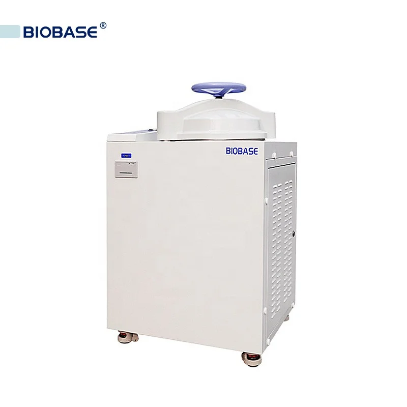 BIOBASE China Vertical Autoclave 50L BKQ-B50L Steam Sterilization Machine Vertical with Liquid/Soil Customization for Laboratory
