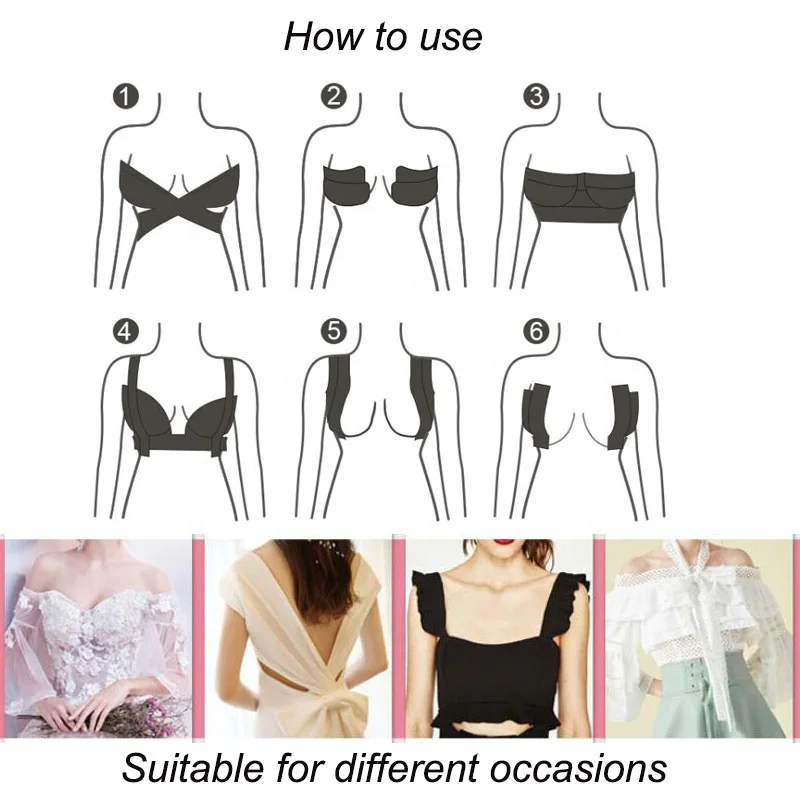 Sweatproof Push up Multi Use Lifting Adhesive Tape Medical Grade Waterproof Custom Boob Lift Tape