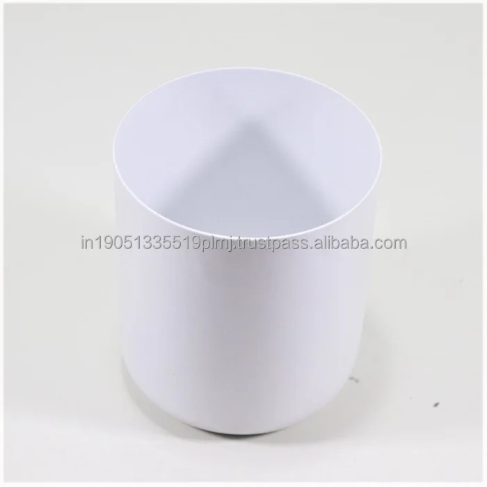 Stainless Steel candle jar With Black And White Powder Coated Metal Soy Wax Candle Jar Scented  Wax Decorative Candle Container
