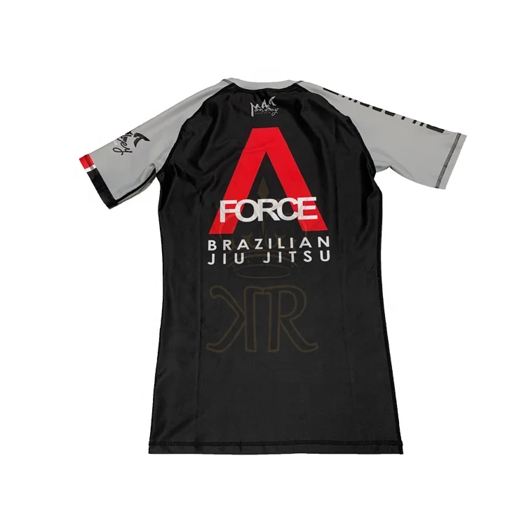 Custom Printed Rashguard Sublimation Printed Rashguard MMA  Rashguard BJJ  OEM MMA Rashguard