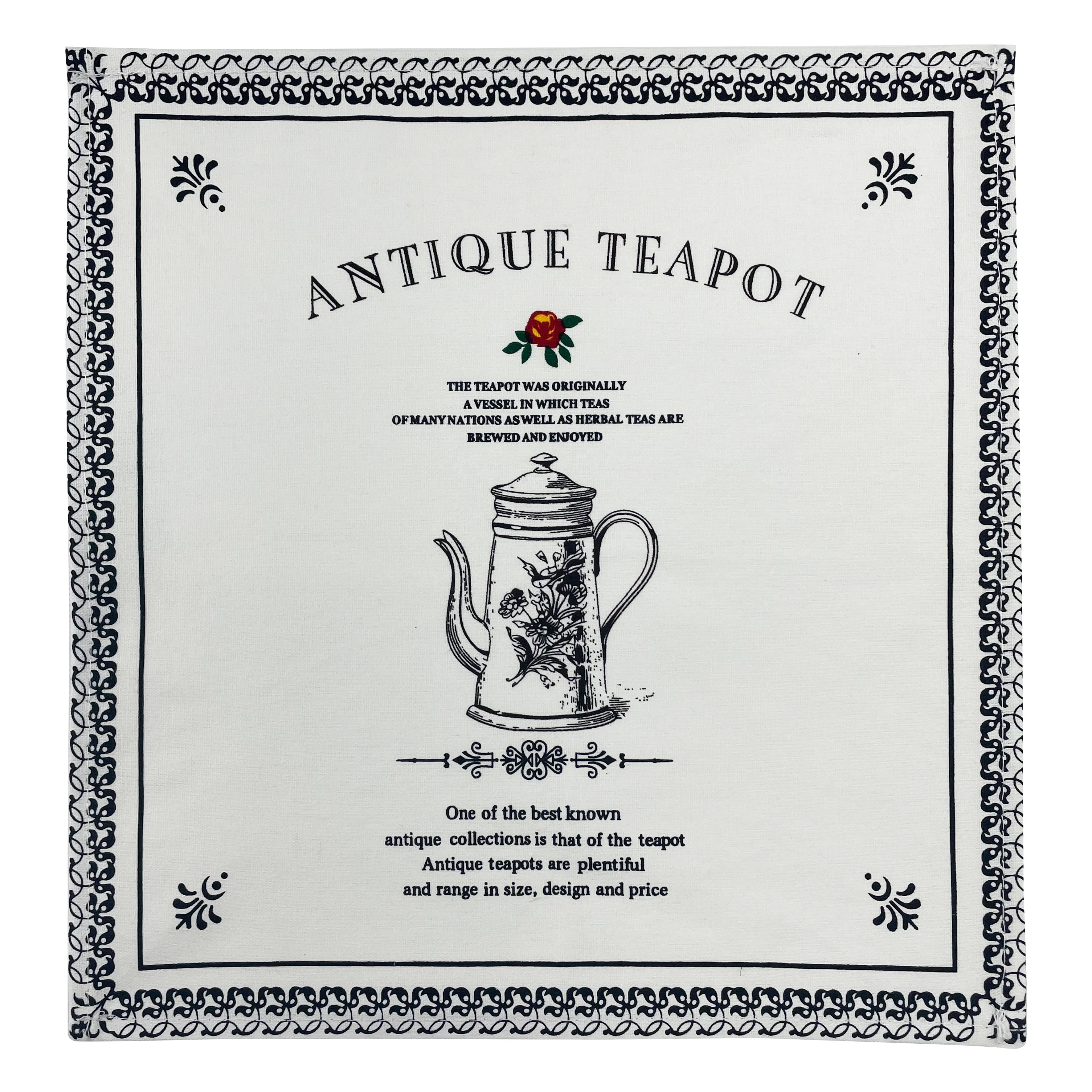 Elegant Afternoon Tea Napkin