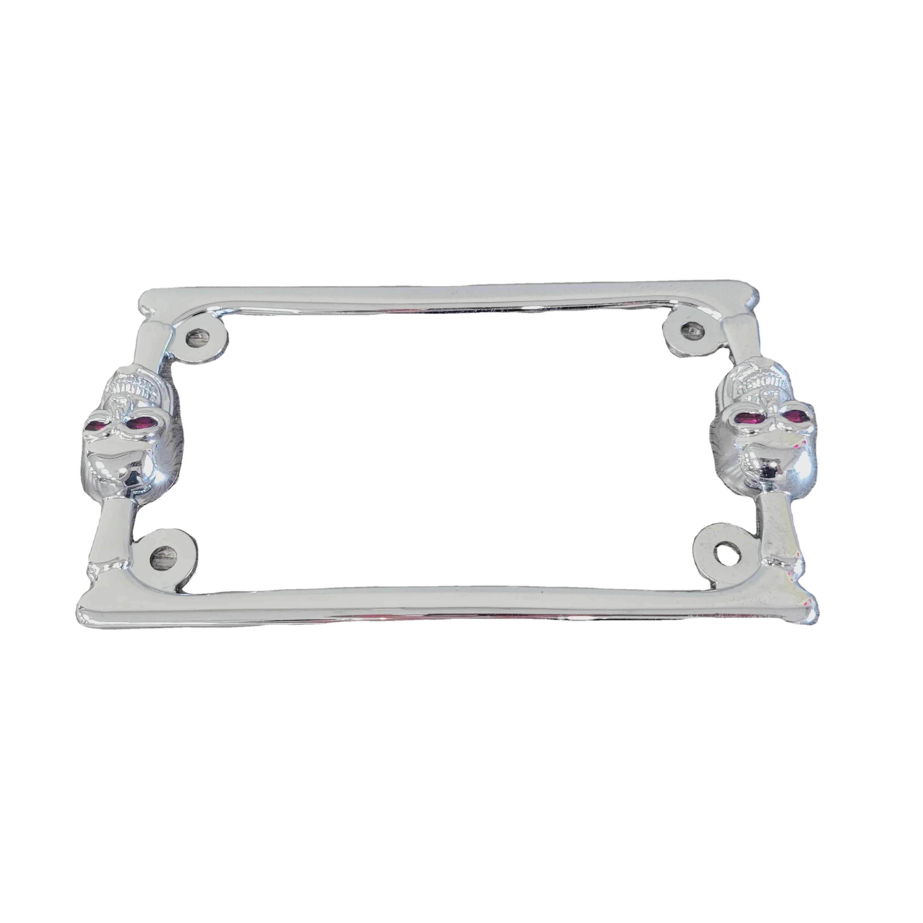 Wholesale motorcycle spare parts bulk supply of corrosion resistant licensure display frames for bike dealers