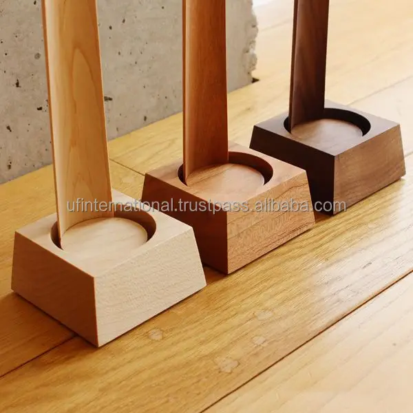 Wooden shoe horn for Wearing Shoes shot handle for customized large size and singe piece low price and sale