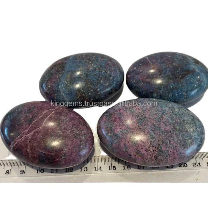 WHOLESALE NATURAL RUBY ROCK POLISHED PALMSTONE for POCKET HEALING STONE REIKI MEDITATION GEMSTONE