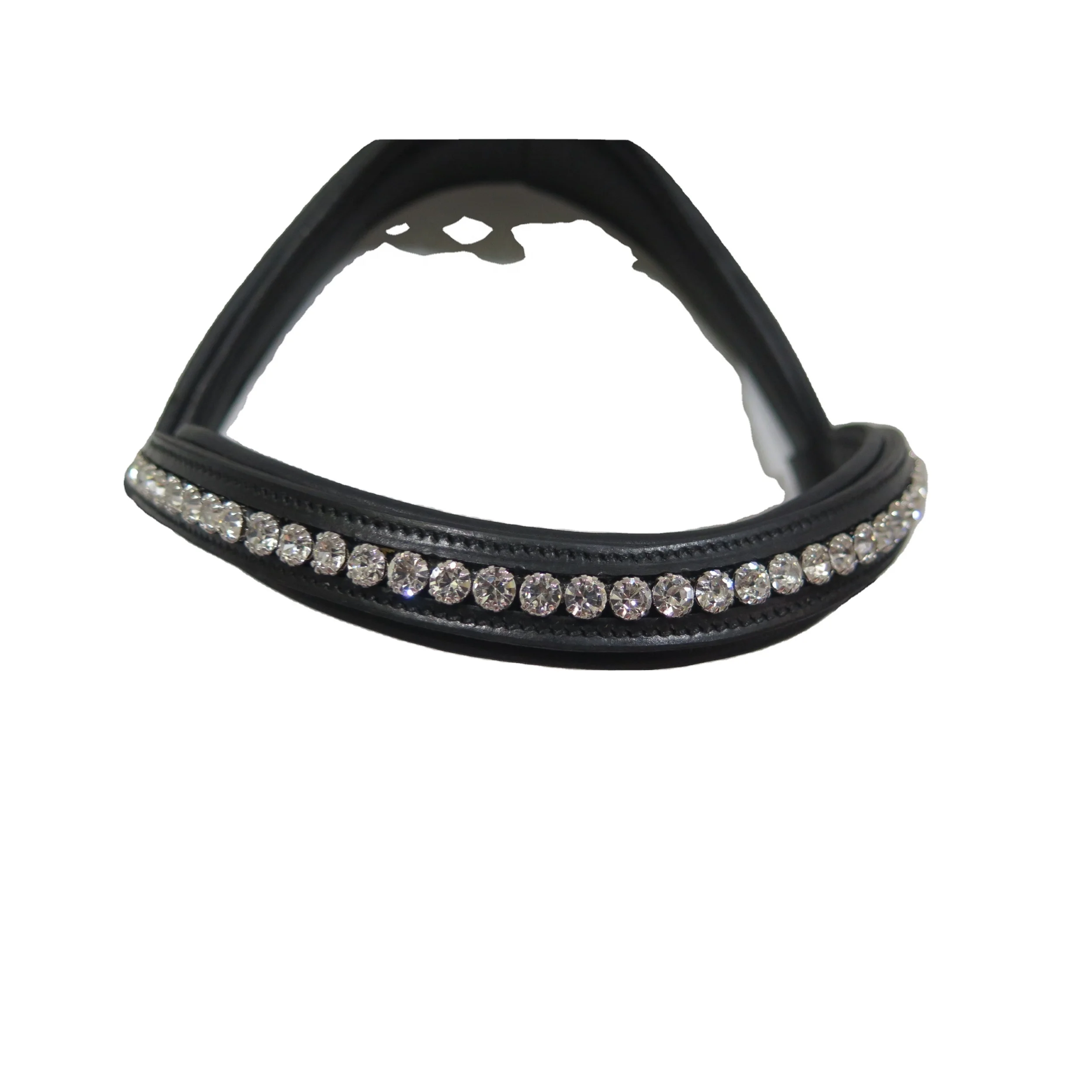 High Quality Indian Leather Dressage Bridle Custom Logo Equestrian Horse Racing Western Bridle PC Model Available Sale Price