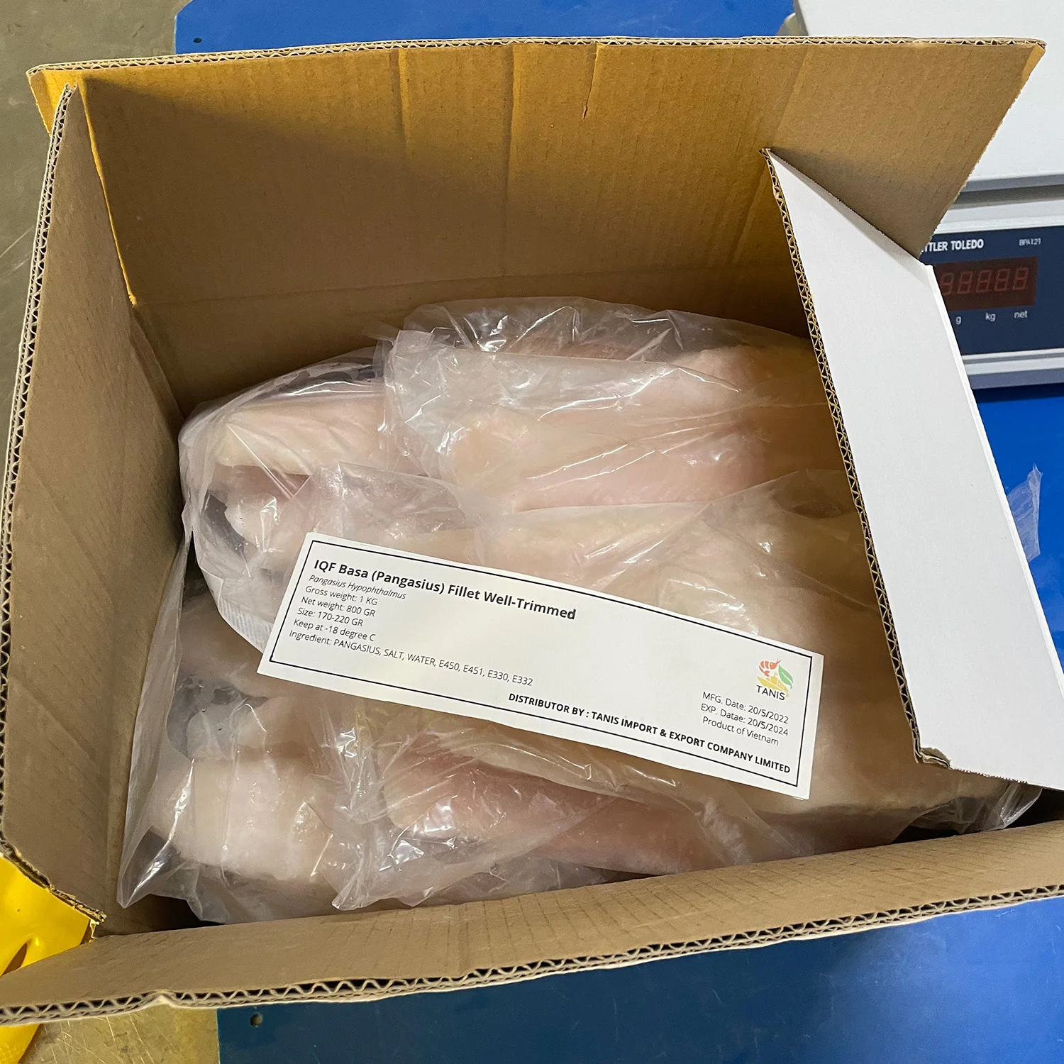 EXCELLENCE IN FROZEN SEAFOOD - PREMIUM PANGASIUS FILLET
