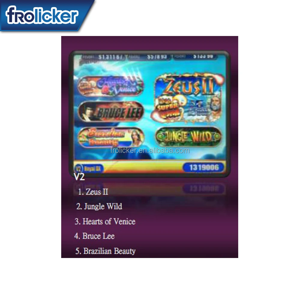 Royal DX 5 in 1 V1-V4 PREVIEW version multigame LINK WMS GAME BOARD