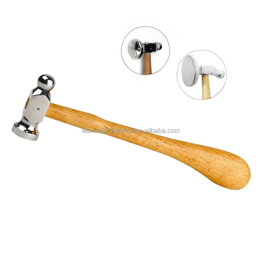 BIG FLAT FACE GERMAN-STYLE CHASING HAMMER
