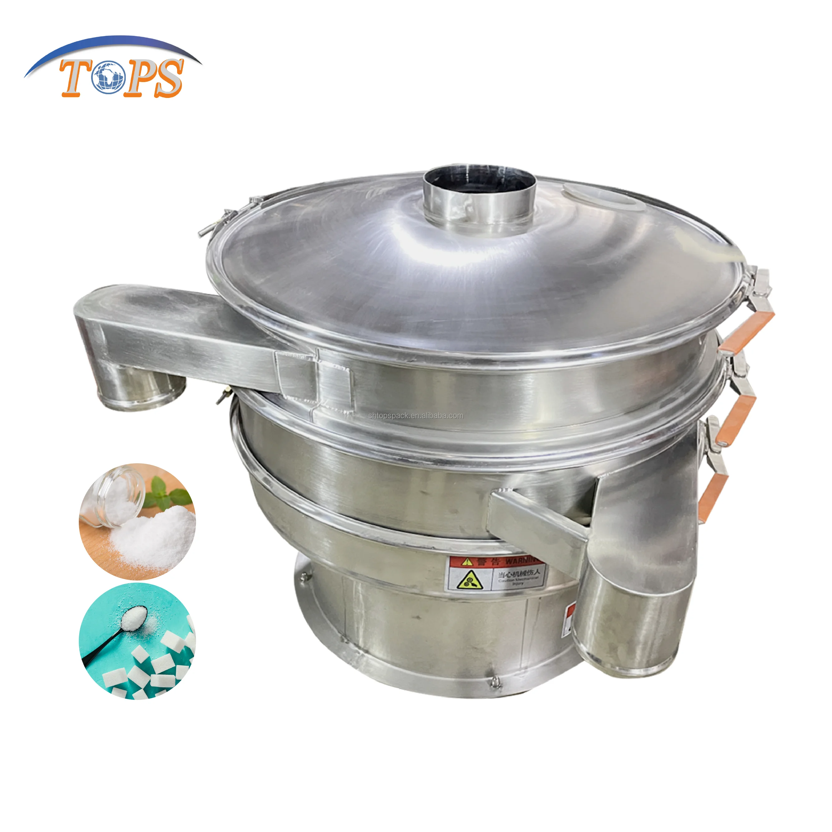 Food Level 600mm Vibrating Sieve Machine Thickeners Stabilizers Emulsifiers Xxnx Hot Vibrating Screen Price In China