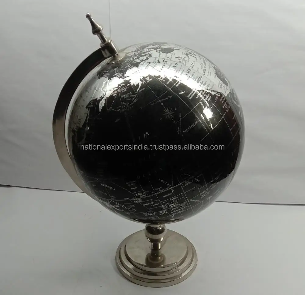 Home Decor Crystal Globe with Metal Base Luxury Gold Geometric Gifts CLASSIC Ball Resin Key Abstract Art Glass Technics Style