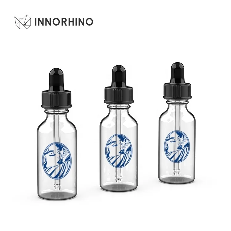 Crown No Drip Glass Olive Oil Dropper Bottle INNORHINO