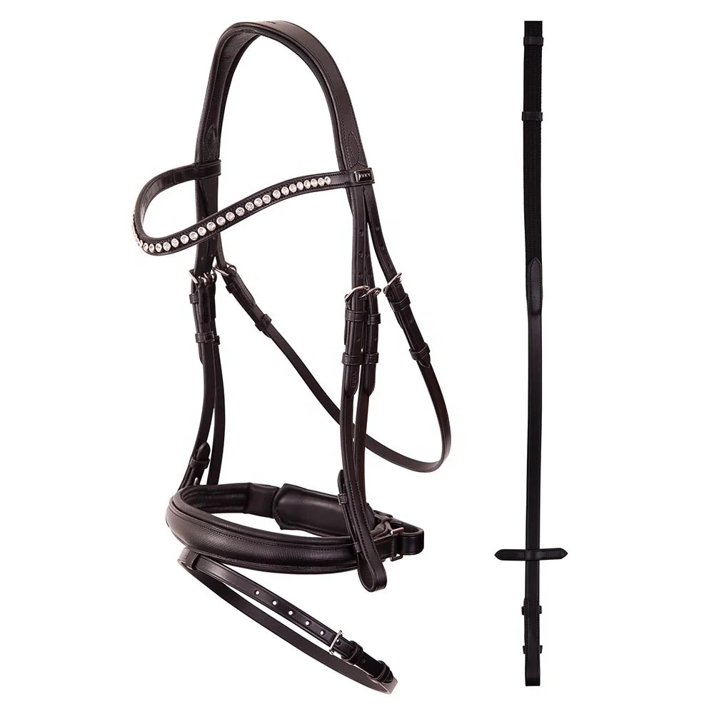 Crank Noseband Horse Bridle