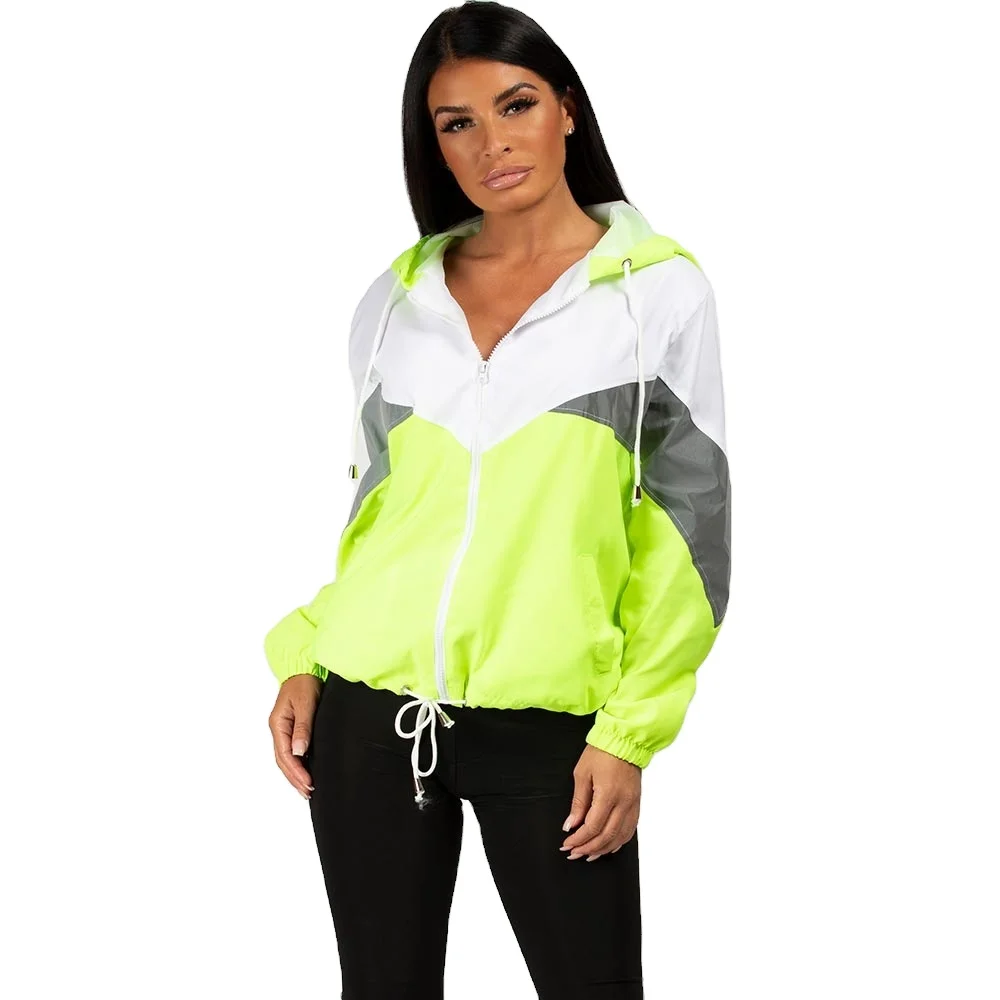 Настраиваемые женские водонепроницаемые тренерские куртки с капюшоном, мужские тренеры с тканевым материалом