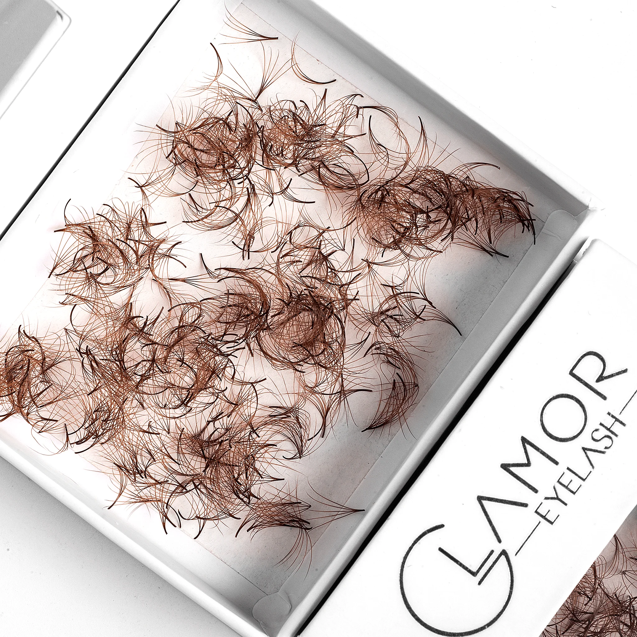 Vietnam Colored Eyelashes Bulk Premade Fans Loose Volume Lashes Low MOQ Premium Quality 100% Handmade 0.07mm 5D Full Volume