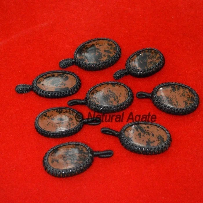 Buy Online Moss Agate Pencil Pendants