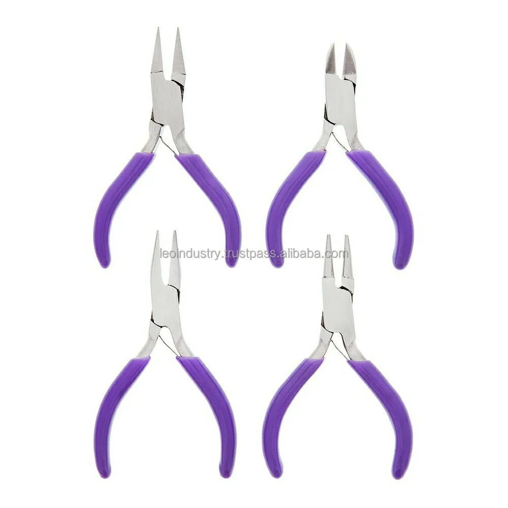 Набор мини-плоскогубцев из нержавеющей стали для изготовления проволоки ювелирных изделий или подарочной упаковки