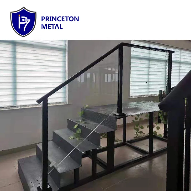 Easy assembled high quality modern outdoor balcony decorate  aluminum glass railing balustrade system
