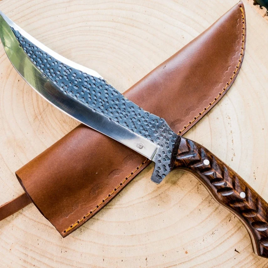 
2021 New Arrival Wholesale Factory Made High Quality Carbon Steel Bowie Knife 